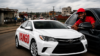 Détournement du visuel pour le recrutement des futurs chauffeurs Yango. © GabonReview (montage)