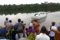 L’ambulance fluviale reçue et appréciée par les populations du Canton Orembo Nkomi. © GabonReview