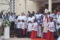 Le président présent à la réouverture de la cathédrale de Sainte Marie. © GabonReview