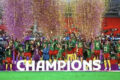 Les lionnes indomptables championnes d’Afrique. © D.R. 