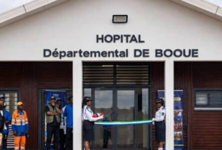 L’hôpital de Booué récemment inauguré. © D.R.