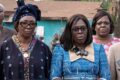 Les deux membres du gouvernement à l'issue de la rencontre avec les familles endeuillées (Capture d’écran). © GabonReview