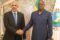 Le président gabonais Brice Clotaire Oligui Nguema et le président de la Banque africaine de développement (BAD), Sidi Ould Tah, en décembre 2025, à Libreville. © Communication présidentielle
