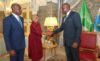 Le chef de l'Etat recevant les deux membres du gouvernement, le 10 août 2026. © Communication présidentielle