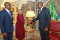 Le chef de l'Etat recevant les deux membres du gouvernement, le 10 août 2026. © Communication présidentielle