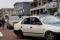 Un taxi en pleine circulation dans la capitale. © GabonReview