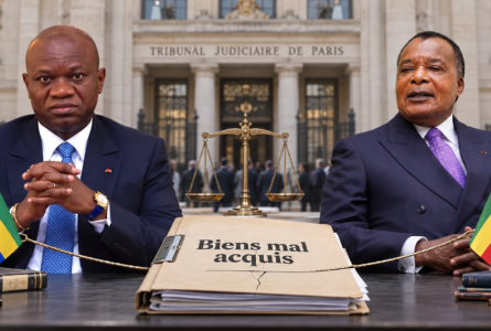 Le dossier des «biens mal acquis» s’invite entre Oligui Nguema et Sassou-Nguesso : Libreville invoque tout simplement a défense de ses intérêts patrimoniaux, tandis que les réquisitions du parquet français touchent directement la famille du président congolais. © GabonReview