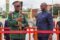 Le président Brice Clotaire Oligui Nguema et le président de la Transition bissau-guinéenne, le général de division Horta Inta-A Na Man, lors de son séjour à Libreville. © D.R.
