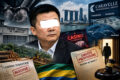 Zhang Guo Hua, homme d'affaires chinois arrêté par la Police judiciaire. Une affaire aux ramifications internationales. (Montage) © GabonReview