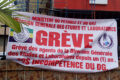 ‎La nouvelle banderole des agents de la DGEL fustigeant l'incompétence du DG. © GabonReview