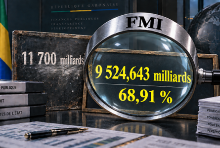 Le Gabon affiche un endettement de 68,91 % du PIB. Reste à savoir si le FMI retiendra la même photographie. © GabonReview