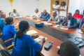 Un moment de la rencontre entre les responsables de la CNT et l’APDPVP, le 3 septembre 2026.  © D.R.