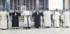 Prêtres et pasteurs à la cathédrale Notre Dame de l’Assomption Sainte Marie lors de la célébration de la semaine de l’unité des chrétiens.  © D.R.