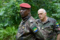 De Saint-Cyr à l’École d’état-major de Libreville, Guy-Pamphile Mouissi (à gauche) aura consacré plus de trois décennies à l’armée, au commandement et à la formation. © D.R.