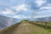 Une vue de la centrale solaire de Plaine Ayémé. © D.R.