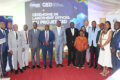 Le ministre Mark-Alexandre Doumba posant avec les responsables de l’ANINF, de la  SGG, de la DGEC et les partenaires internationaux. © GabonReview