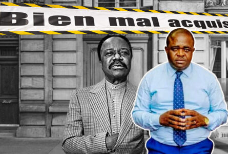 Dieudonné Minlama Mintogo exhume le projet de restitution des biens qu’Omar Bongo n’aurait pas eu le temps de mener à terme. GabonReview (montage)