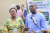Le Dr Patience Ntogono Oke-Asseko, présidente de l’ONPG et le Directe de cabinet du ministre de la Santé. © D.R.