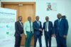 Des représentants du Collectif des salariés actionnaires du Groupe BGFIBank et de l’AGUB, à l’issue de leur séance de travail du 24 septembre 2026 à Libreville. © D.R.