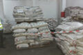 Une vue des sacs de riz infestés. © Agasa