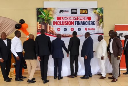 Un moment du l'ouverture officielle du fonds. © GabonReview