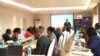 Un moment de l'atelier avec le spécialiste en commerce international, Sauvé.  © GabonReview