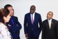 Les ministres gabonais et les membres de la délégation chinoises, lors de la visite. © GabonReview/Capture d'écran