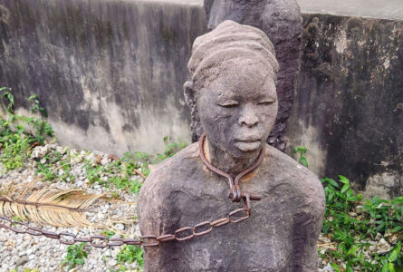 Un mémorial de l’esclavage à Stone Town, à Zanzibar, en République-Unie de Tanzanie. © UN News/Elizabeth Scaffidi
