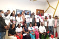Photo de famille à l’issue de la cérémonie de clôture du programme kTV, le 11 septembre 2026 à Libreville. © GabonReview