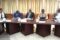 Les membres du gouvernement concernés pendant la séance de travail. (capture d'écran). © GabonReview