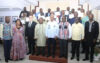 ‎Photo de famille à l'issue lors de la remise des parchemins. © D.R.