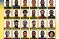 Les 24 joueurs pour affronter le Maroc et le Niger. © D.R.