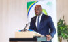 Le ministre de l’Économie numérique, Mark-Alexandre Doumba, ouvrant les travaux, le 20 octobre 2026.  © GabonReview