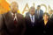 Les maires d’Owendo et de Libreville à l’ouverture du Salon, le 15 octobre 2026, à Abidjan. © D.R.