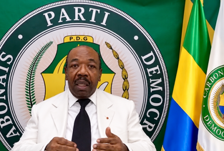 « Tout a une limite » : Ali Bongo dénonce un retrait politique contraint et fait du PDG sa ligne rouge.© GabonReview (capture d’écran GMT)
