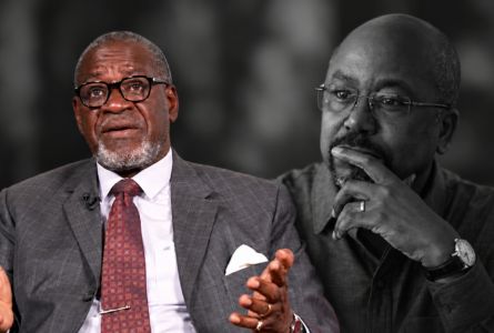 Francis Hubert Aubame réclame la libération de Bilie-By-Nzé et interpelle le CSM : «La liberté d’un homme ne peut attendre la fin des discours.» © Photomontage GabonReview
