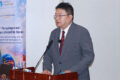 L’ambassadeur de Chine au Gabon, Zhou Ping lors de son discours, le 30 septembre 2026. © GabonReview