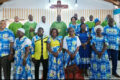 Les Couples envoyés en mission encadrés par les prélats conseillers spirituels, le 11 octobre 2026.  © D.R.