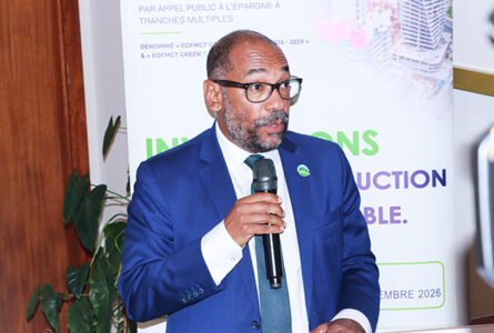 Emmanuel Edane, directeur général de la FMCT, lors de sa présentation, le 12 octobre 2026.  © GabonReview