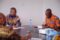 Un moment des échanges entre les membres de la coopérative et le ministre de l’Agriculture, Pacôme Kossy, le 16 octobre 2026, à Libreville. © Communication gouvernementale