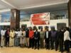 ‎‎Photo de famille à l'issue de la rencontre. © D.R.