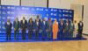 Le VPG, les autres officiels et les premiers responsables de la CDJ lors du lancement de ce Concessionnaire exclusif du monopole d’État. © GabonReview