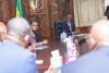 Le vice-président du gouvernement et la Représentante du PNUD au Gabon. © Com. VPG