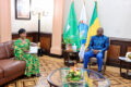 Instantané des échanges entre Oligui Nguema et la ministre du Commerce, le 2 octobre 2026.  © Communication présidentielle