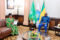 Instantané des échanges entre Oligui Nguema et la ministre du Commerce, le 2 octobre 2026.  © Communication présidentielle