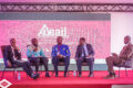 Les experts de Sunu Assurance en plein panel au Salon africain des infrastructures de Libreville. © Communication Sunu