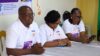 Des membres du bureau du Syndicat de l'Education nationale (SENA), le 5 octobre 2026. © GabonReview
