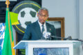 Le ministre en charge de la Jeunesse et des Sports, Paul Ulrich Kessany, ouvrant les travaux de la task-force, le 22 octobre 2026. © D.R.