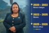 Camélia Ntoutoume-Leclercq a rendu public le bilan de son passage au ministère, de juillet 2020, comme ministre déléguée, à mars 2022 en tant que cheffe de département. © D.R.