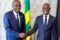 Le ministre gabonais de la Justice et son homologue sénégalais, Me Moussa Saar. © Com. Ministère justice/Sénégal